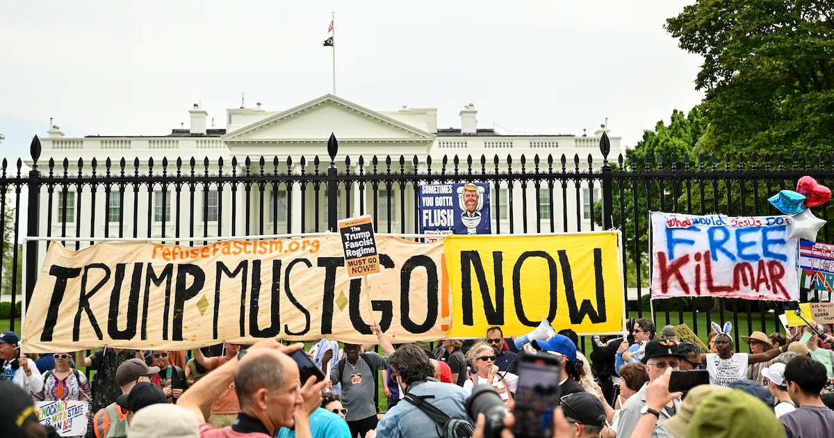 Manifestations contre Donald Trump : des milliers mobilisés