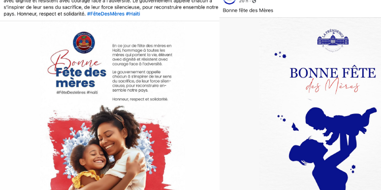 Fête des Mères en Haïti : Quand la Primature rend hommage, le CPT bafouille un tweet