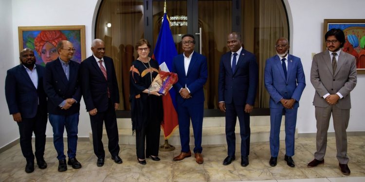 Le Conseil Présidentiel de Transition (CPT) rencontre Madame María Isabel Salvador