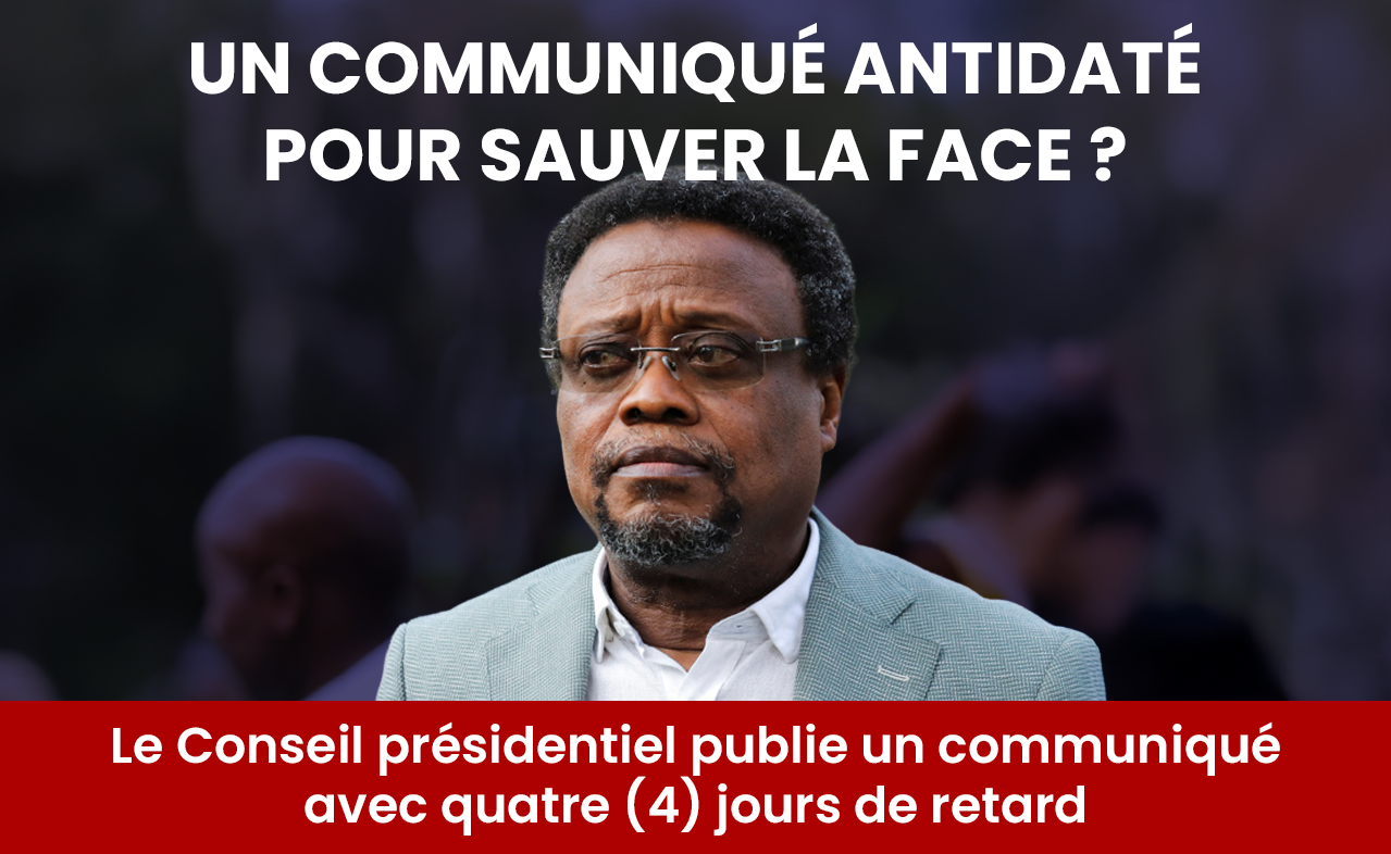 Un communiqué antidaté pour sauver la face ? Le CPT joue à cache-cache diplomatique