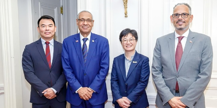 Le Premier ministre Fils-Aimé honoré à Washington lors d’un cocktail-réception