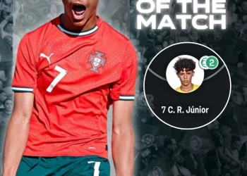 Une performance exceptionnelle : le fils de Cristiano Ronaldo impressionne déjà toute l’Europe.