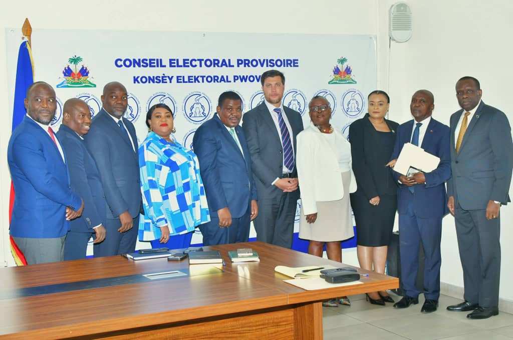 Élections en Haïti : le CEP échange avec la FRG sur les défis sécuritaires